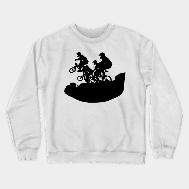 bmx Crewneck Sweatshirt by rickylabellevie